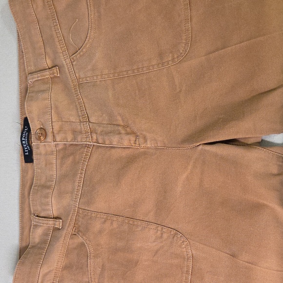 Liverpool Tan Wide Leg Crop Pants 14/32 - Picture 3 of 8